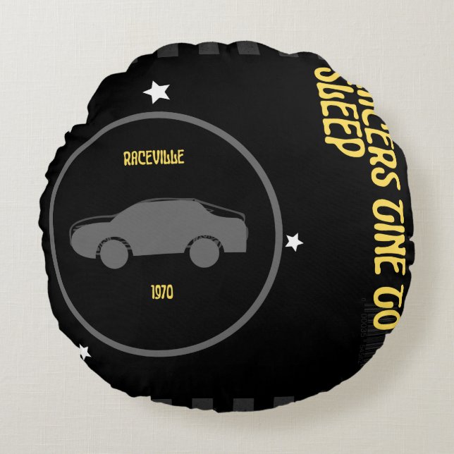 almohada para amantes de automóviles (Anverso)