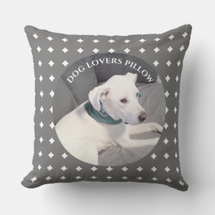 Almohada para amantes de perros Foto de adorable c