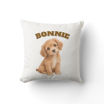 Almohada para amantes de perros lindos