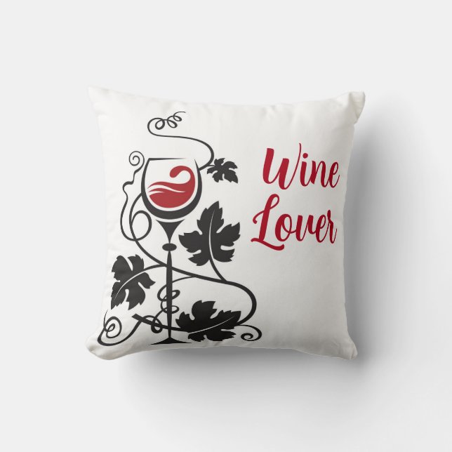 Almohada para amantes del vino (Anverso)