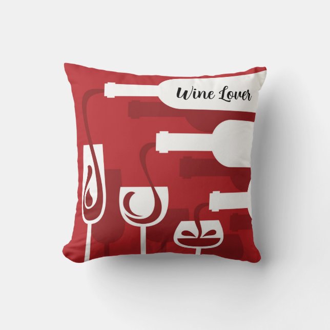 Almohada para amantes del vino (Anverso)