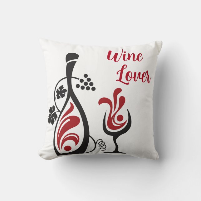 Almohada para Amantes del Vino (Anverso)