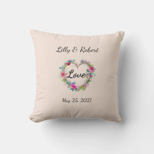 Almohada para boda / aniversario