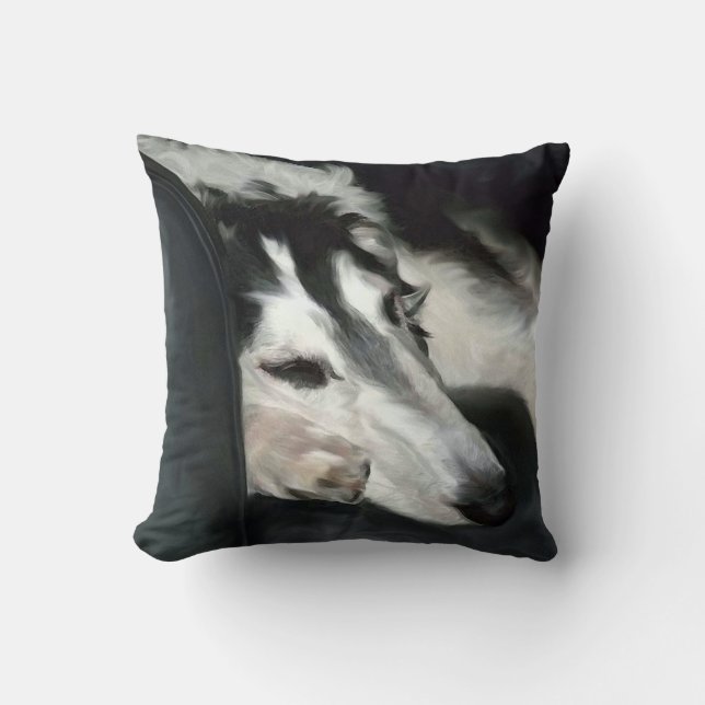 Almohada para dormir Borzoi (Anverso)