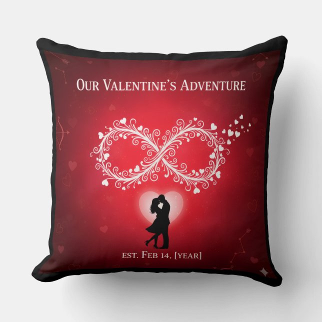 Almohada para el día de San Valentín  (Anverso)