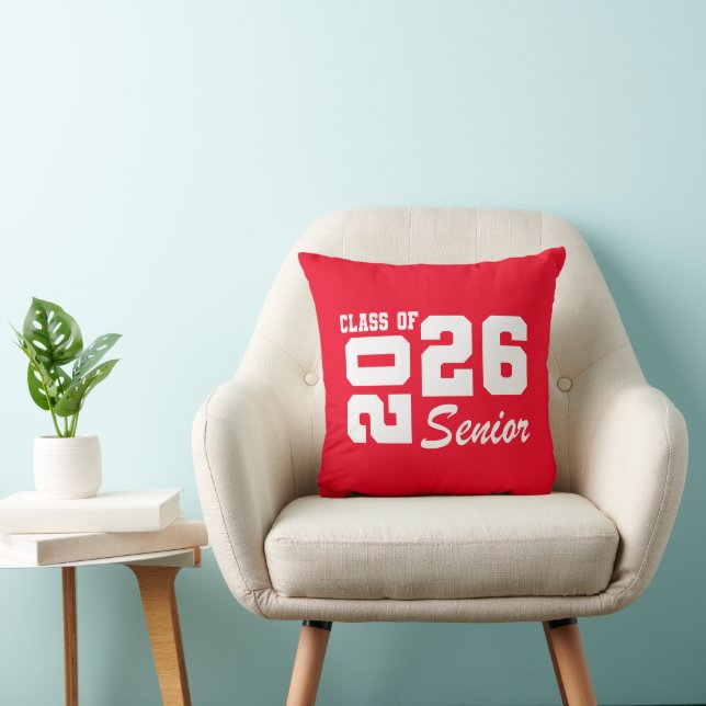Almohada para graduado de último año (Silla)