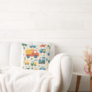 Almohada para habitación de niños/as Coches Cami