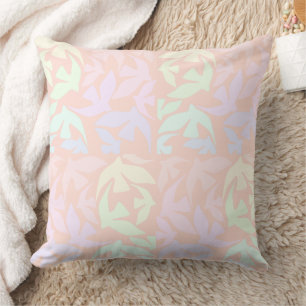 Almohada para habitación de niños con patrón de pá