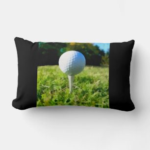 almohada para jugar al golf y jugar al golf