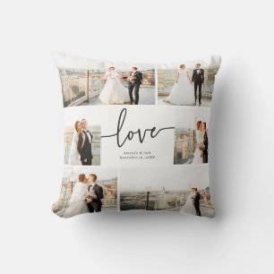 Almohada para lanzar foto de amor