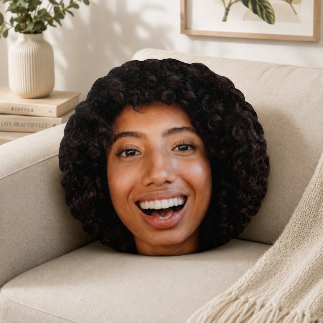 Almohada para lanzar selfies | Regalo de broma con (Funny selfie pillow gift for friends, partners, family, roommates, and party surprises.)