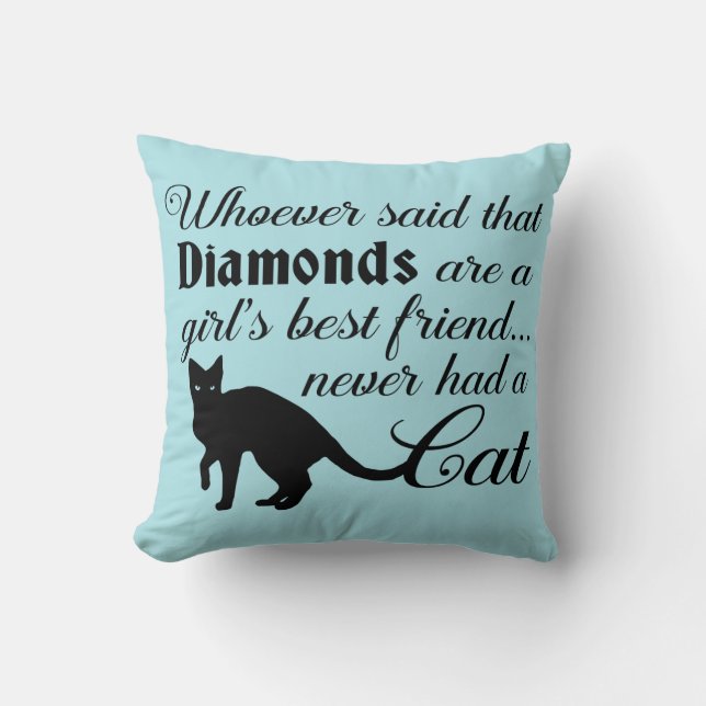 Almohada para los amantes del gato (Anverso)