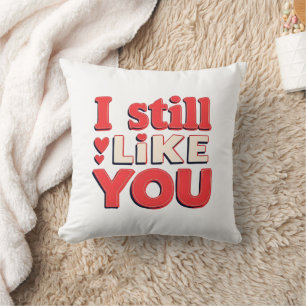 Almohada para Pareja Divertida Romántica Tiro