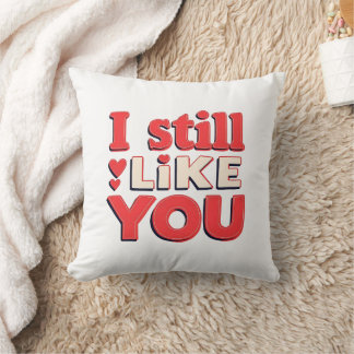 Almohada para Pareja Divertida Romántica Tiro
