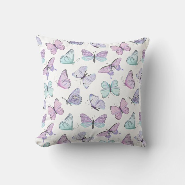 Almohada Pastel Butterfly Dream (Anverso)