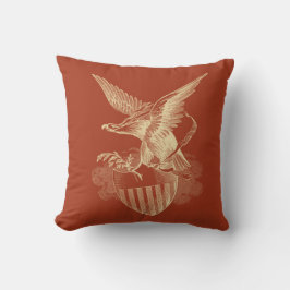 Almohada patriótica de Eagle