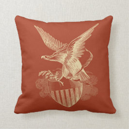 Almohada patriótica de Eagle