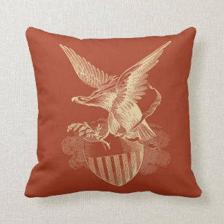 Almohada patriótica de Eagle