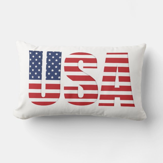 Almohada Patriótica de EE. UU. (Anverso)