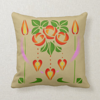Almohada pendiente color de rosa