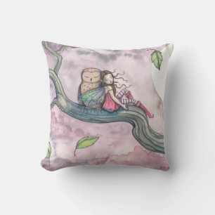 Almohada Pequeña Hada Durmiente y Búho