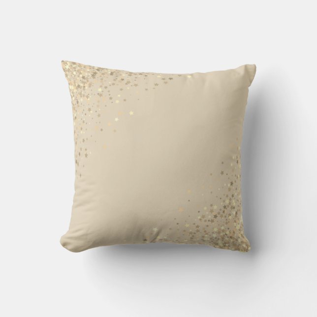 Almohada Pequeñas Estrellas Navideñas (Anverso)