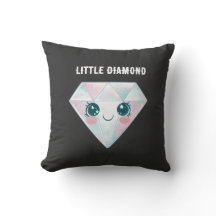 Almohada Pequeño Diamante – Cuadrado Cute Sparkle