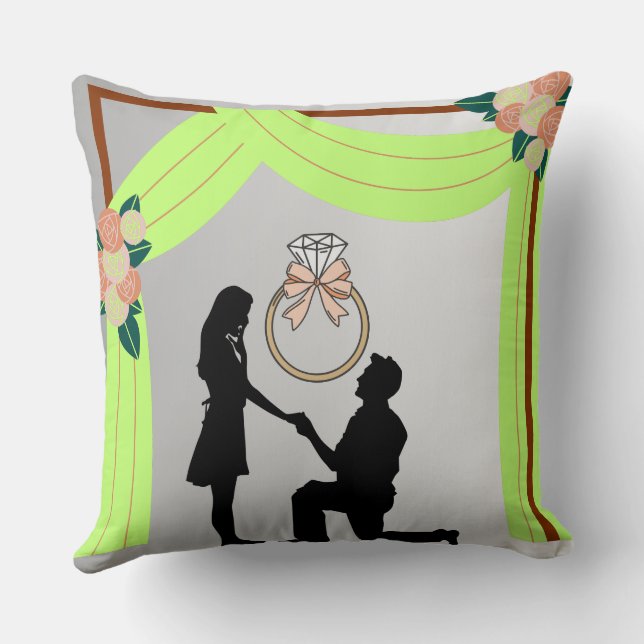 Almohada perfecta para regalar en una boda, Almoha (Reverso )