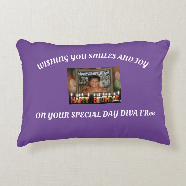 almohada personalizada (Anverso)