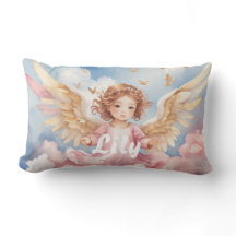 Almohada personalizada Angel para niños o bebés
