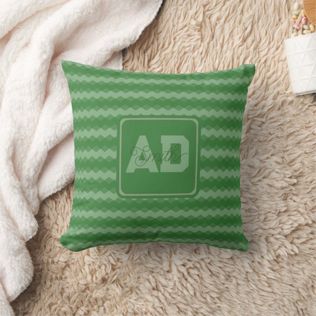 Almohada personalizada artística chic regalo de cu (Manta)