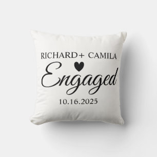 almohada personalizada comprometida - Primera cons