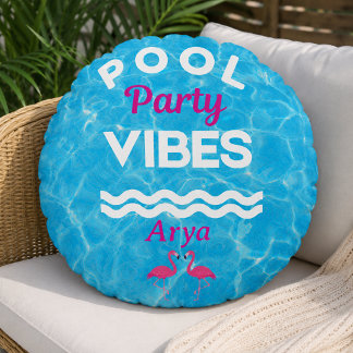 Almohada personalizada con ambiente de fiesta en l