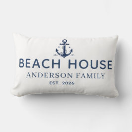 Almohada personalizada con el apellido de la famil