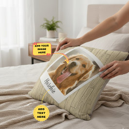 Almohada personalizada con foto de mascota de made