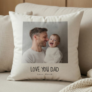 Almohada personalizada con foto de papá   Regalo d