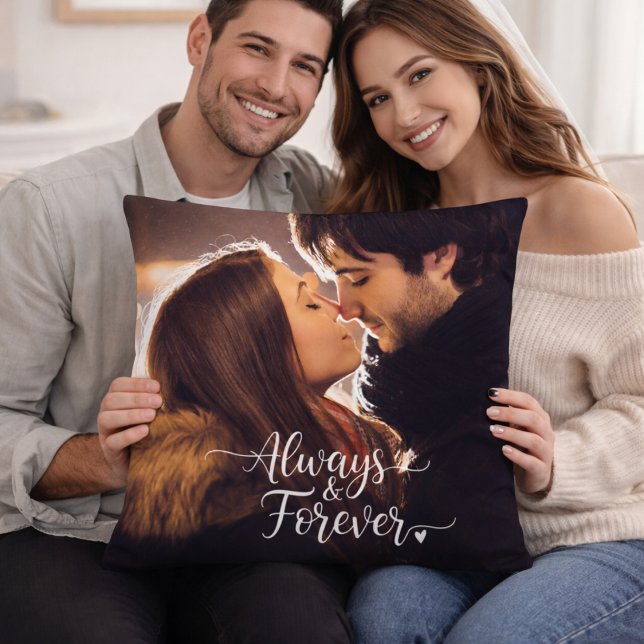 Almohada personalizada con foto para siempre (Subido por el creador)