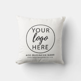Almohada personalizada con logotipo de empresa
