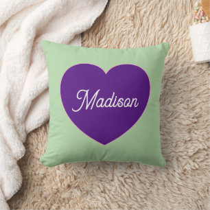 Almohada personalizada con monograma