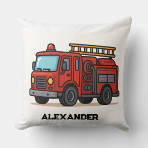 Almohada personalizada con nombre de camión de bom