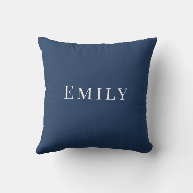 Almohada Personalizada con Nombre de Palm Beach Pr (Reverso)