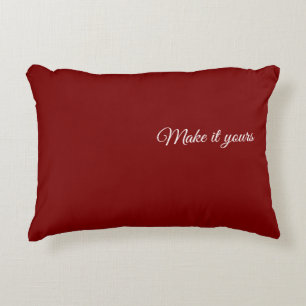 Almohada personalizada con nombre – Diseño geométr
