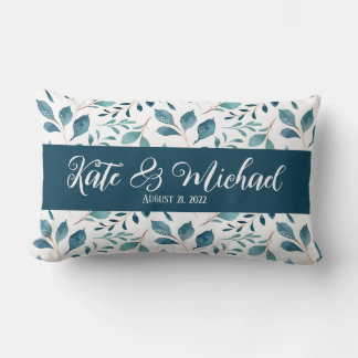 almohada personalizada con nombres y fecha