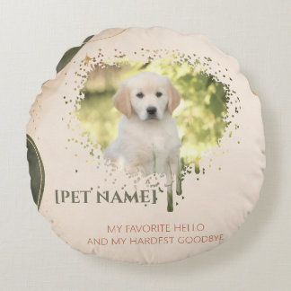 Almohada personalizada con retrato de mascota