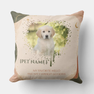 Almohada personalizada con retrato de mascota