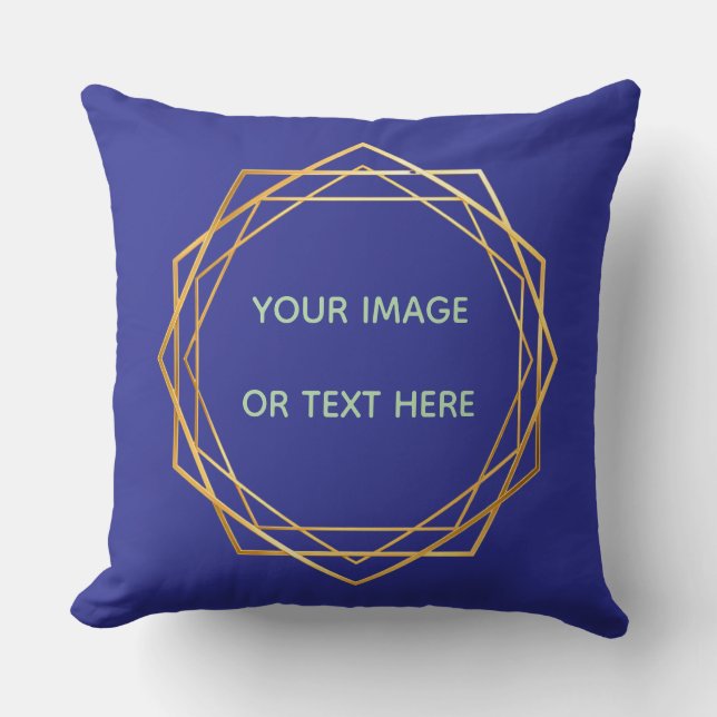 Almohada personalizada de 20" para lanzar (Anverso)