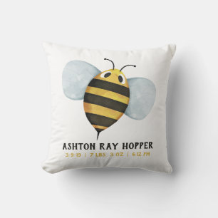 Almohada Personalizada de Abeja para Bebé
