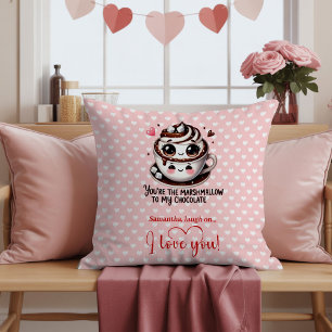 Almohada Personalizada De Amor De Comida De Dibujo