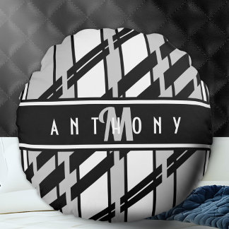 Almohada Personalizada de Arte Urbano Geométrico