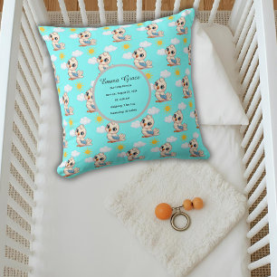 Almohada Personalizada de Bebé Pájaro